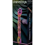 Szklane żebrowane dildo Glamour do stymulacji punktu G